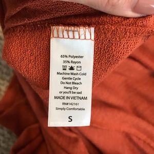LuLaRoe Sweaters - Burnt orange Duster Cardigan LuLaRoe Sweaters - Burnt orange Duster Cardigan